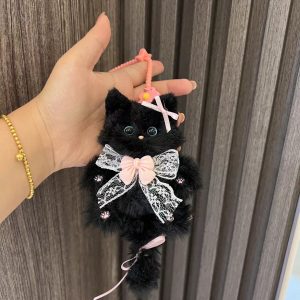 小郭同学手作扭扭棒黑小喵玩偶