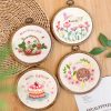 White Rose Embroidery Diy craft kit - Image 2