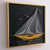Sailboat String Art Painting DIY Craft Kit - Image 2