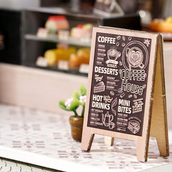 Coffee House Assembly Models DIY Craft Kit - 图片 4