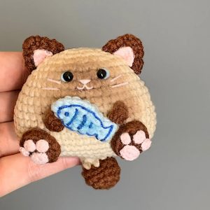 YOYO Cat Milk Fabric Weave DIY Craft Kit
