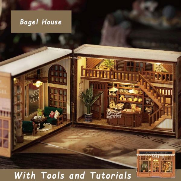 Bagel House Assembly Models DIY Craft Kit