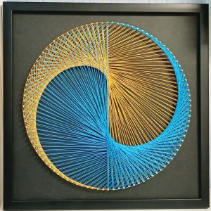 Fractal4 String Art Painting DIY Craft Kit