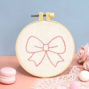 Children's Bowknot Embroidery Diy craft kit