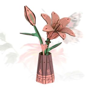 Lily Ornament Assembly Models DIY Craft Kit