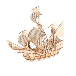 Sailboat Assembly Models DIY Craft Kit