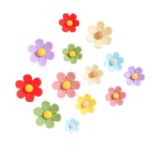 Flower White Resin DIY kit Jewelry Accessories - Image 2