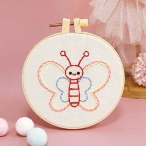 Children's Butterfly Embroidery Diy craft kit
