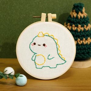 Children's Dinosaur Embroidery Diy craft kit