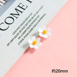 Flower White Resin DIY kit Jewelry Accessories
