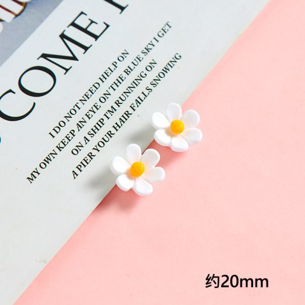 Flower White Resin DIY kit Jewelry Accessories