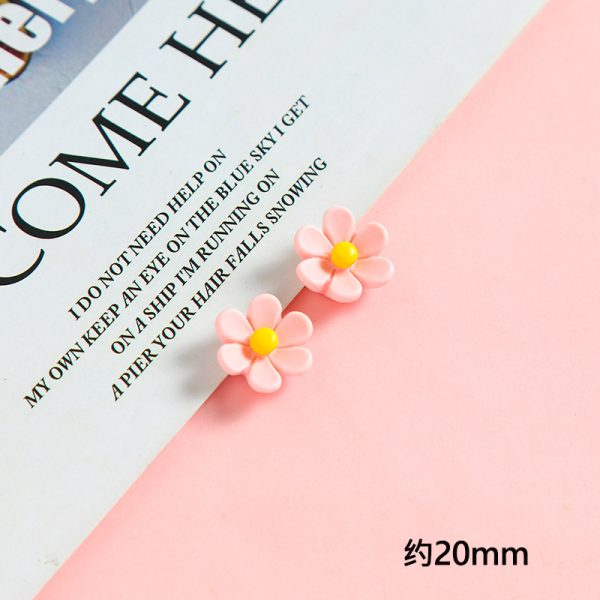 Flower Pink Resin DIY kit Jewelry Accessories