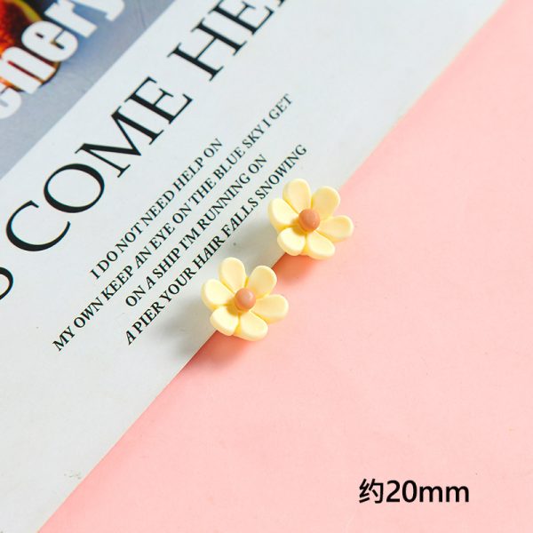 Flower yellow Resin DIY kit Jewelry Accessories